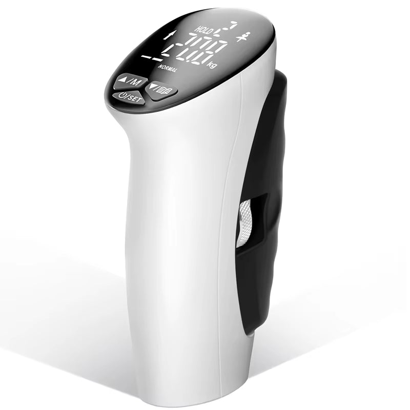 Digital Hand Grip Strength Tester and Exerciser with Auto-Capturing Dynamometer